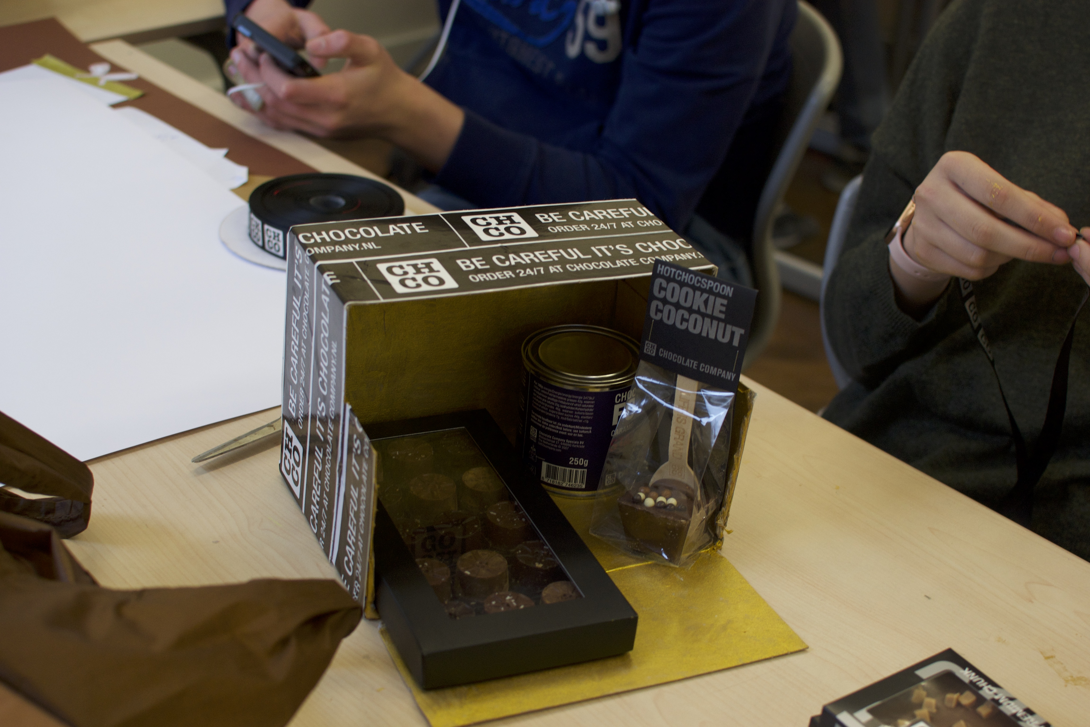 Eigen Chocolate Company doosje maken voor je eigen product/markt combinatie.